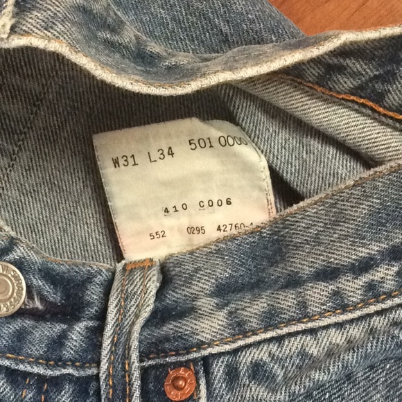 Vintage 80-90’s Levi 501s. Made in USA - Picture 3 of 8